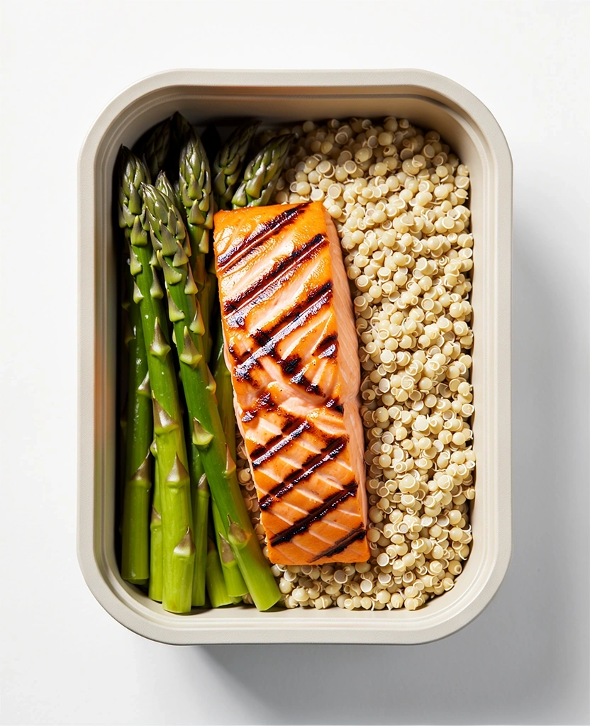 Healthy meal delivery preparation